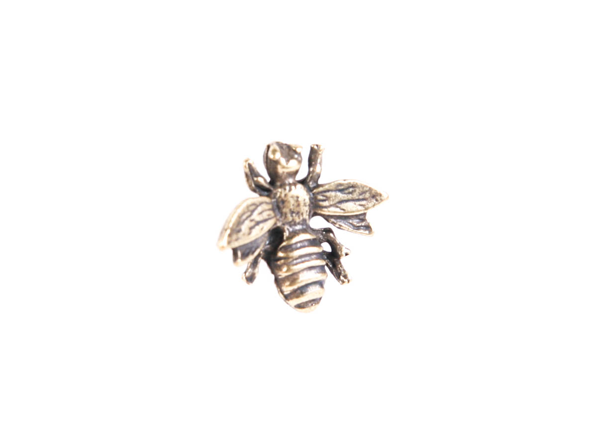 Collection of Jim Clift Bronze Bee Lapel Pins