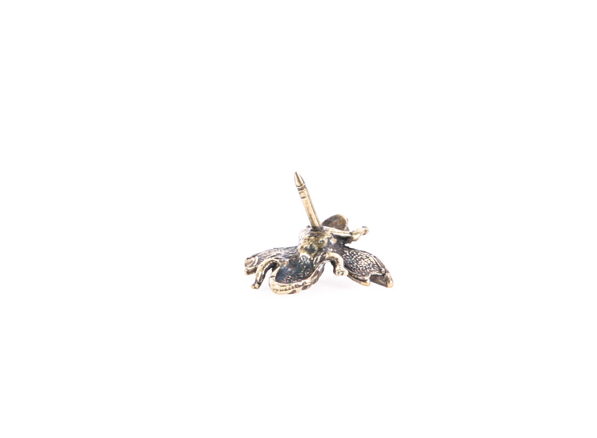 Collection of Jim Clift Bronze Bee Lapel Pins