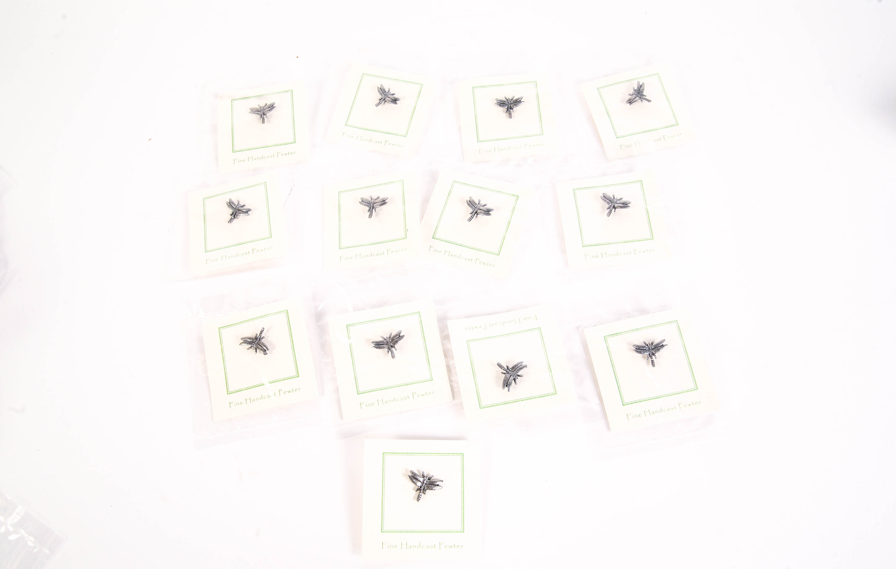 Collection of Jim Clift Bronze Bee Lapel Pins