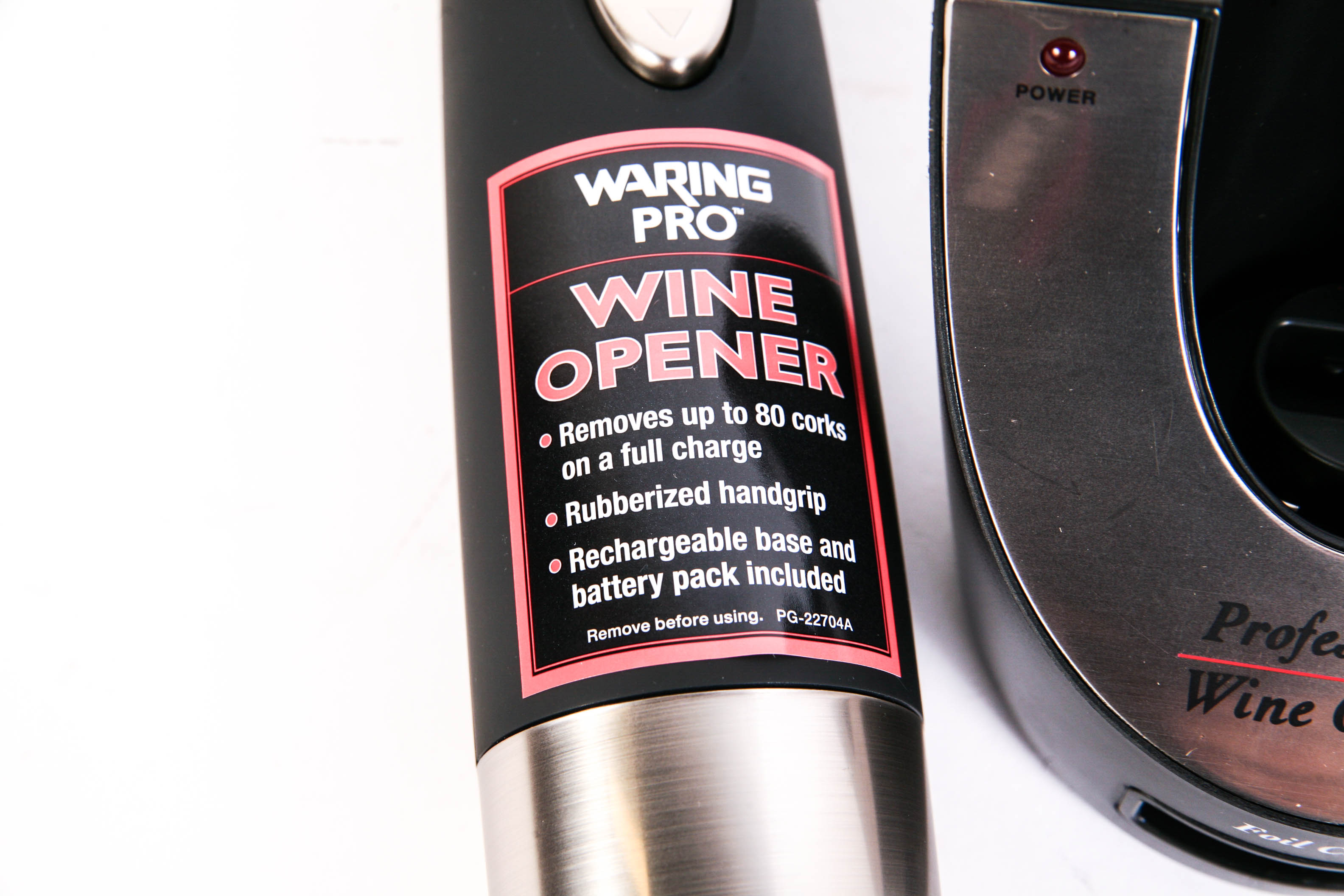 Waring Pro Cordless Wine Opener