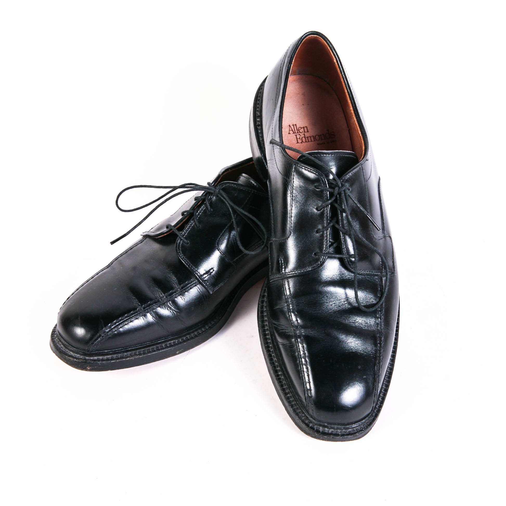 Allen-Edmonds "Hillcrest"  Black Leather Dress Shoes