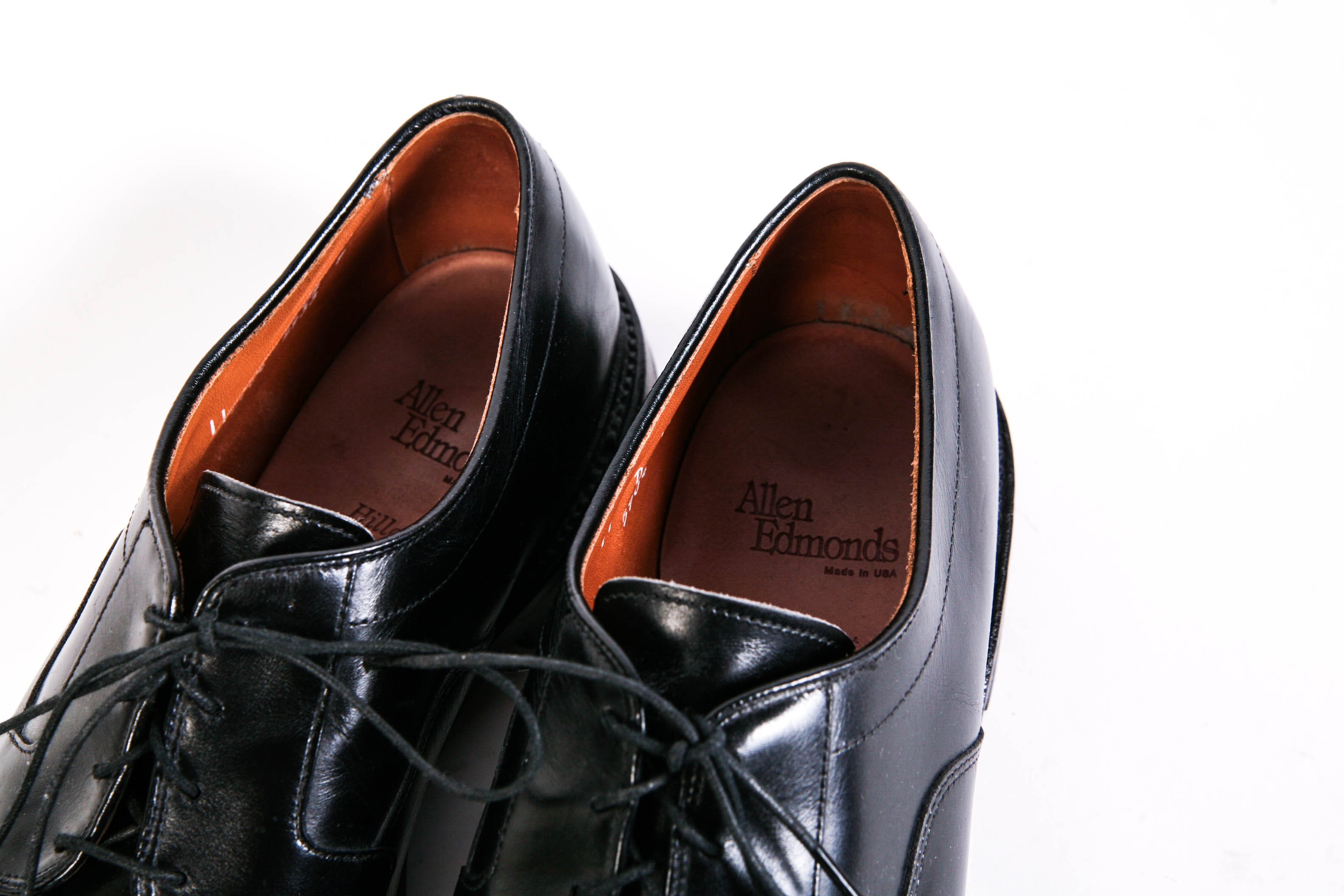 Allen-Edmonds "Hillcrest"  Black Leather Dress Shoes