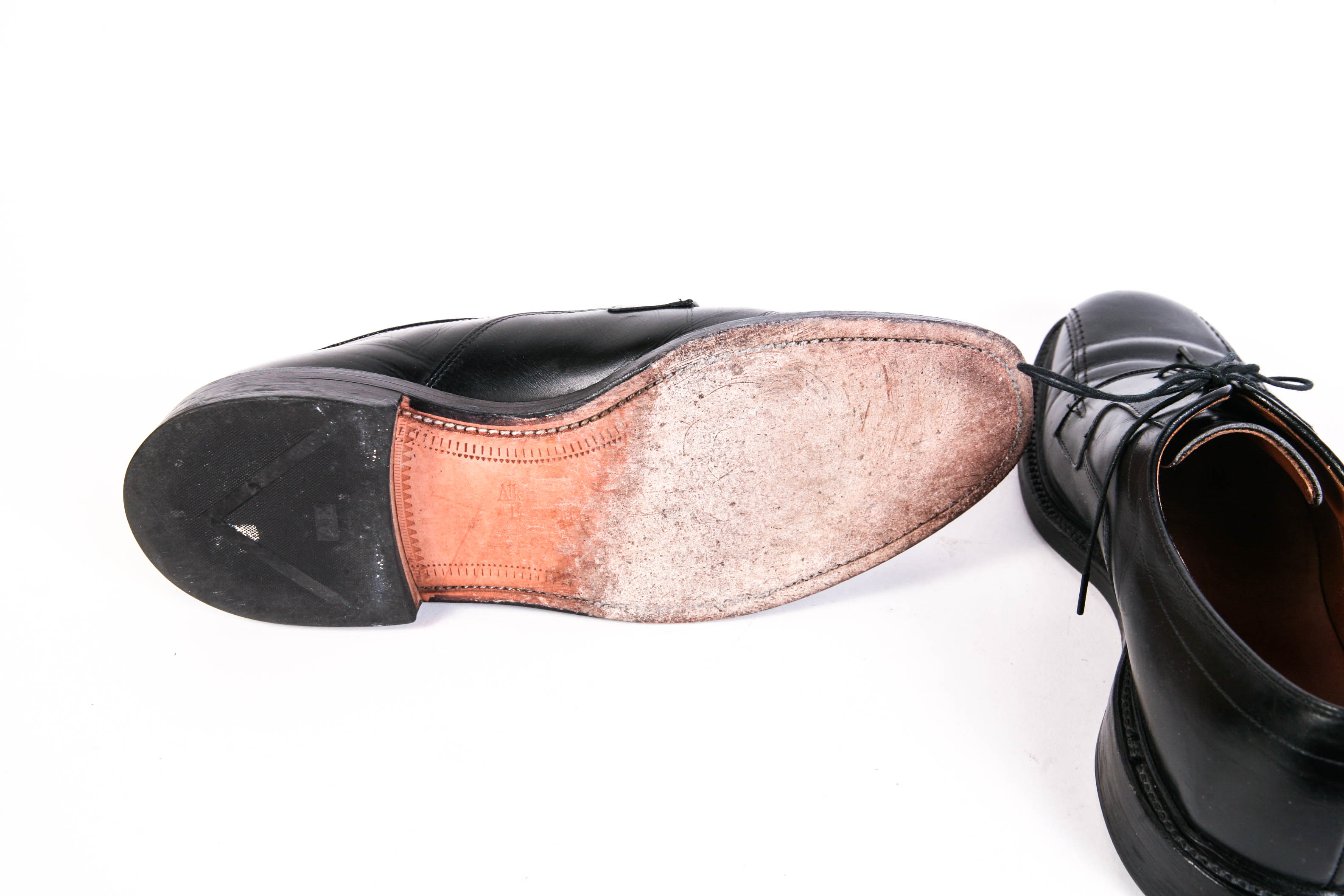 Allen-Edmonds "Hillcrest"  Black Leather Dress Shoes