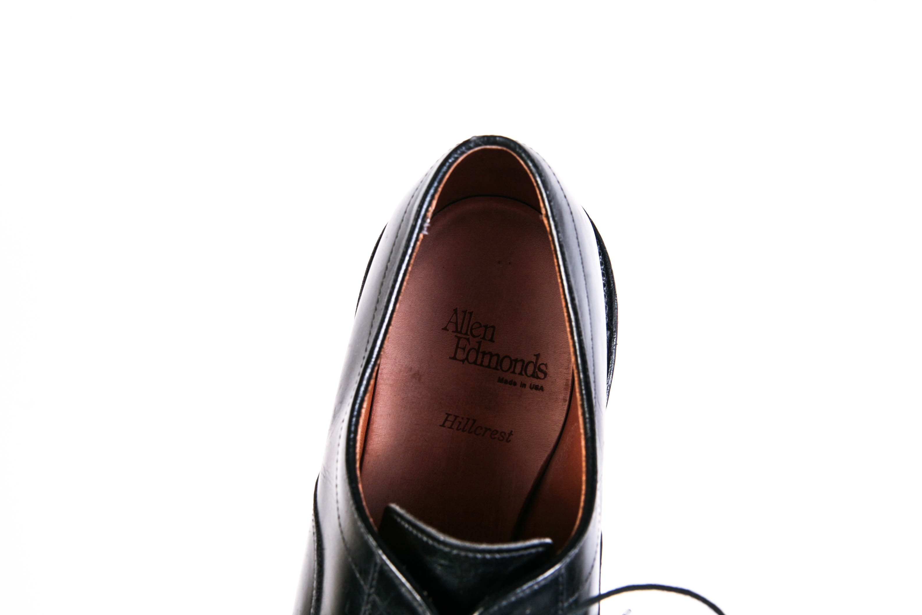 Allen-Edmonds "Hillcrest"  Black Leather Dress Shoes