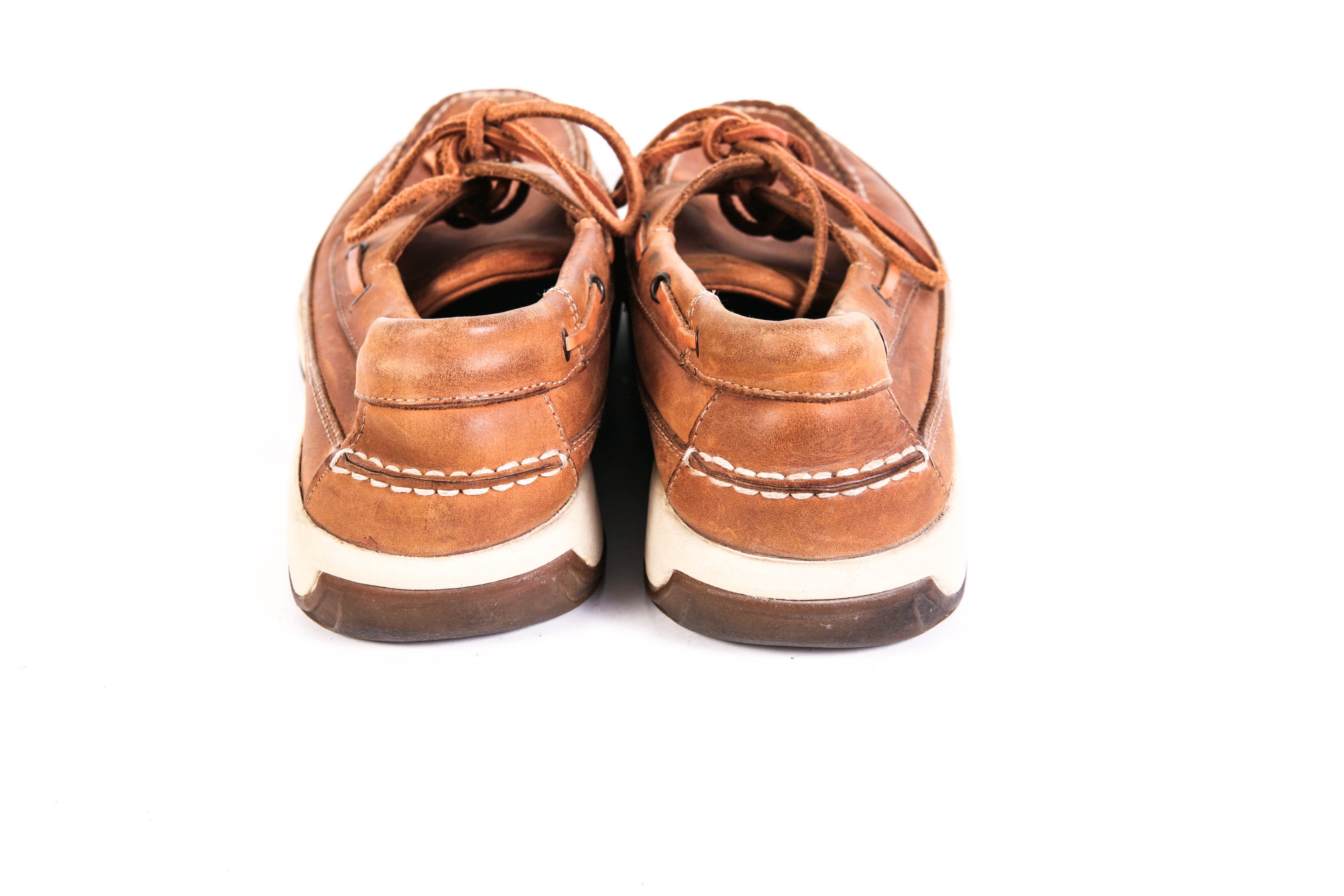 Tamarack Brown Leather Casual Slip-on Shoes