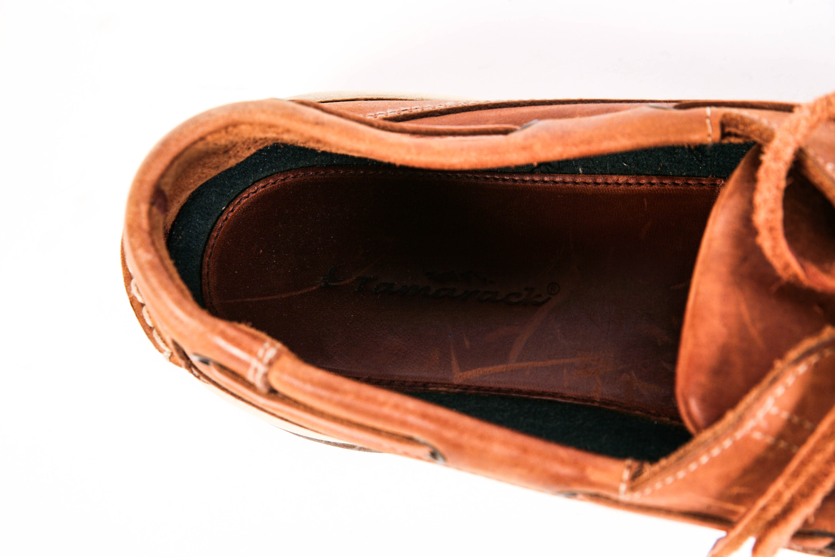 Tamarack Brown Leather Casual Slip-on Shoes