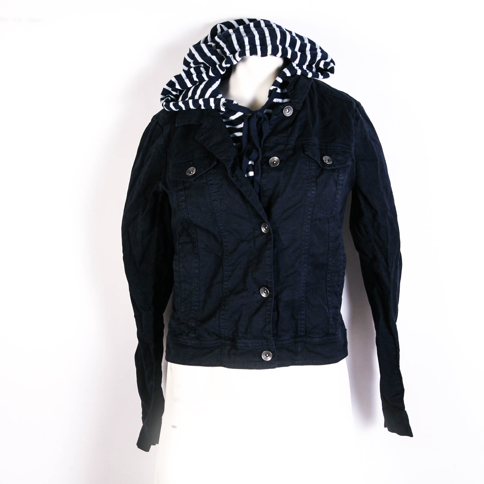 Splendid Women's Navy and White Jacket