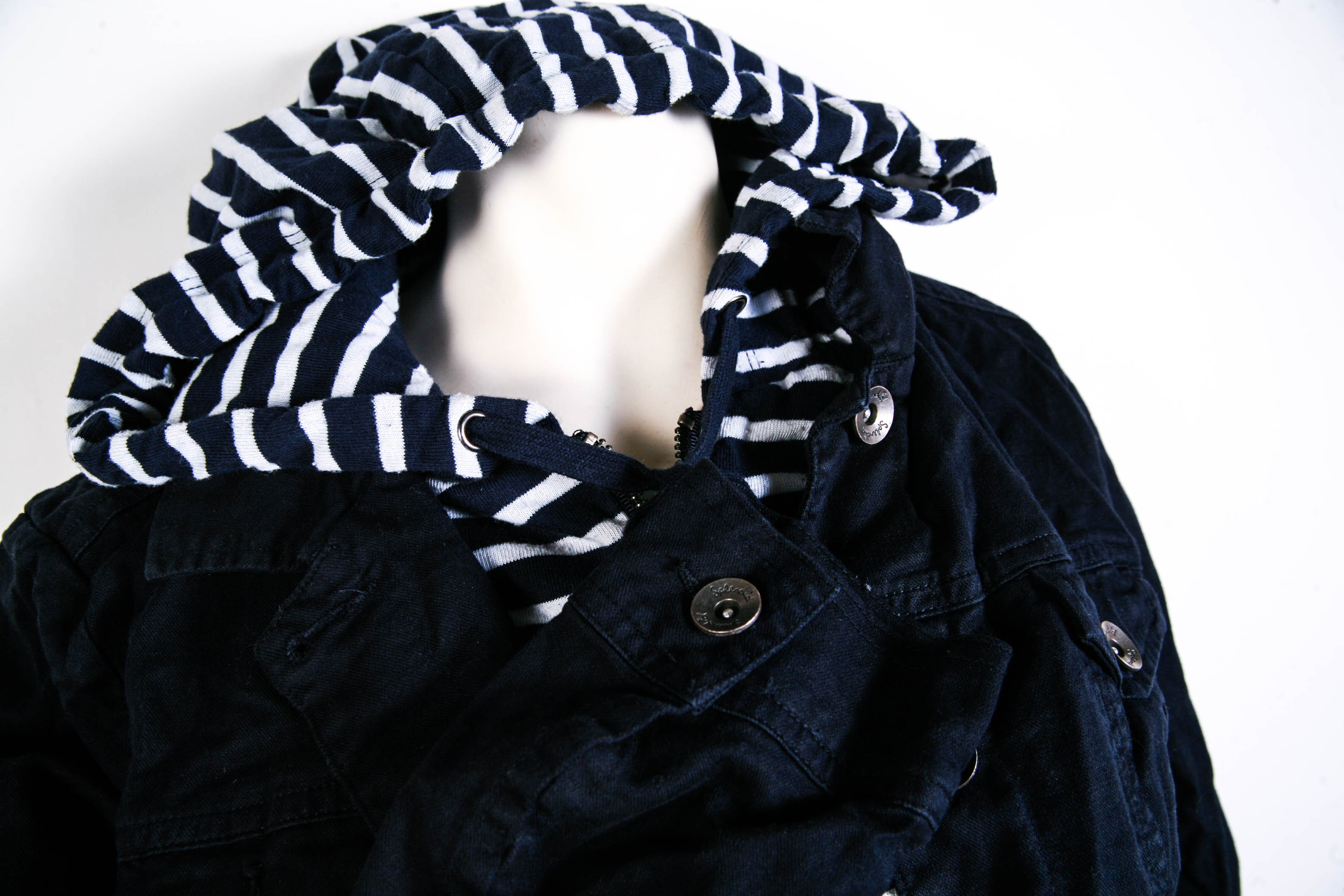 Splendid Women's Navy and White Jacket