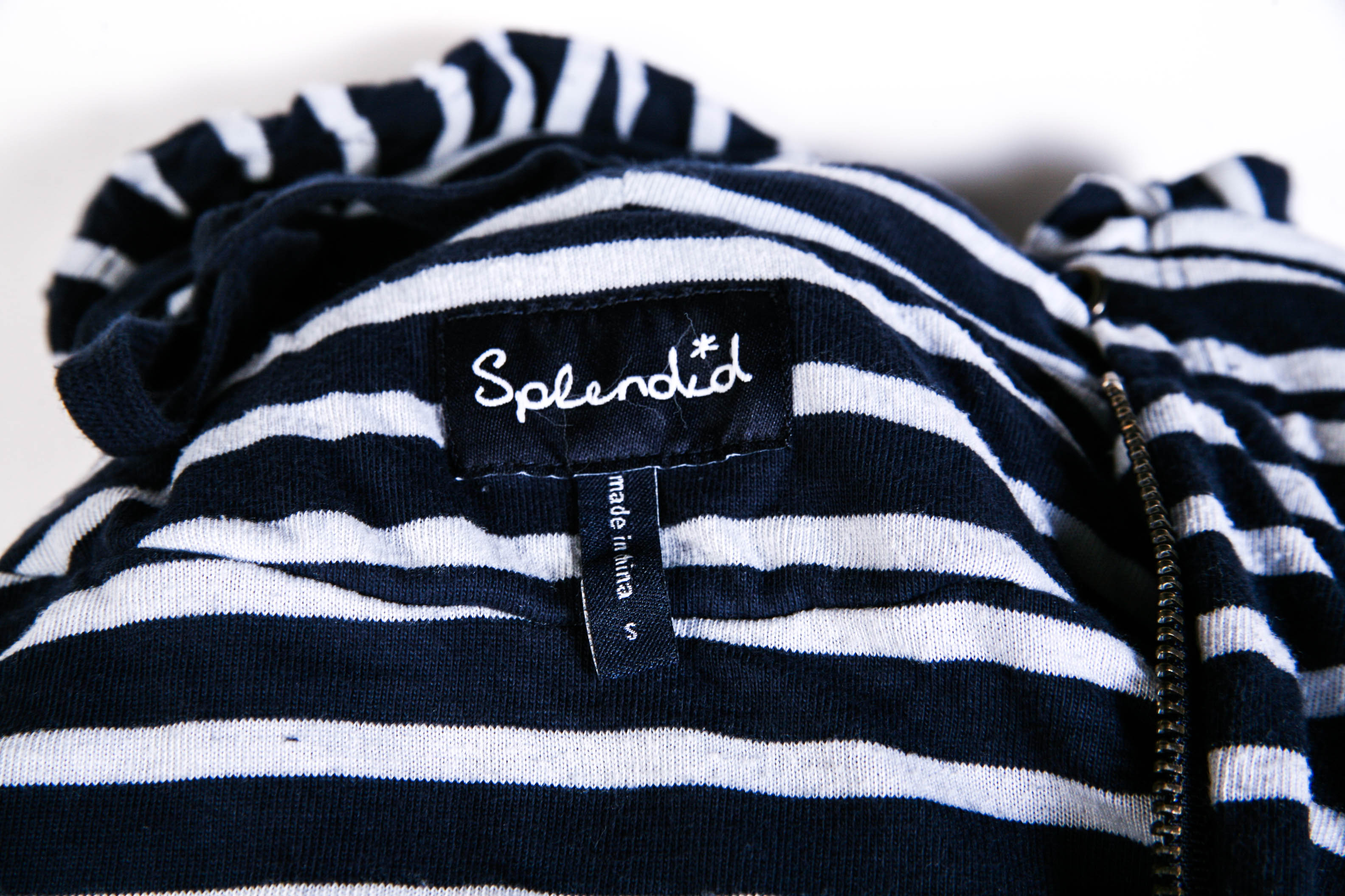 Splendid Women's Navy and White Jacket