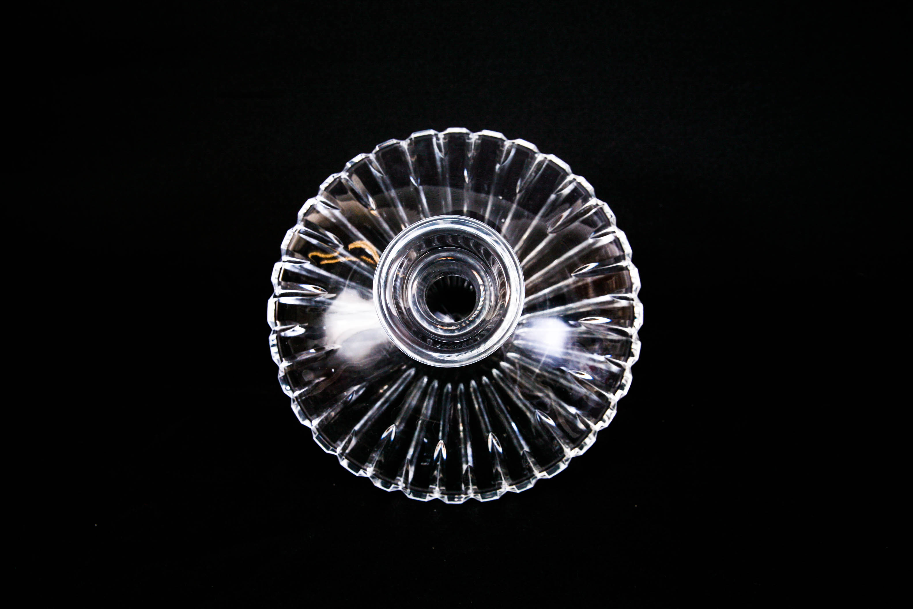 Waterford Crystal Beveled Orbital Liquor Decanter