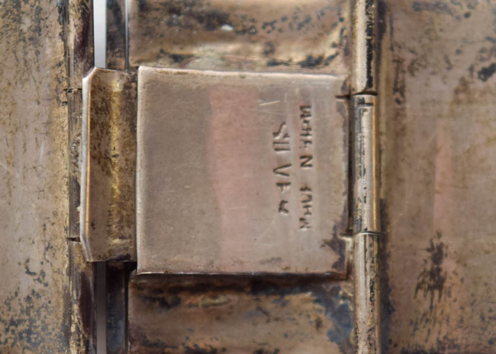 Vintage Sterling Silver and Enamel Bodhisattva Jewelry