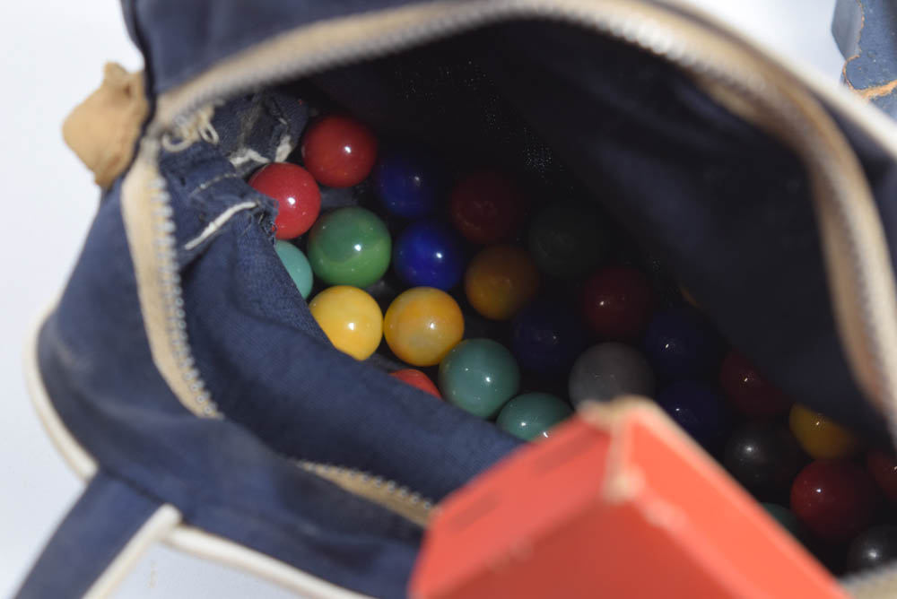 Vintage Game Boards and Type Drawer