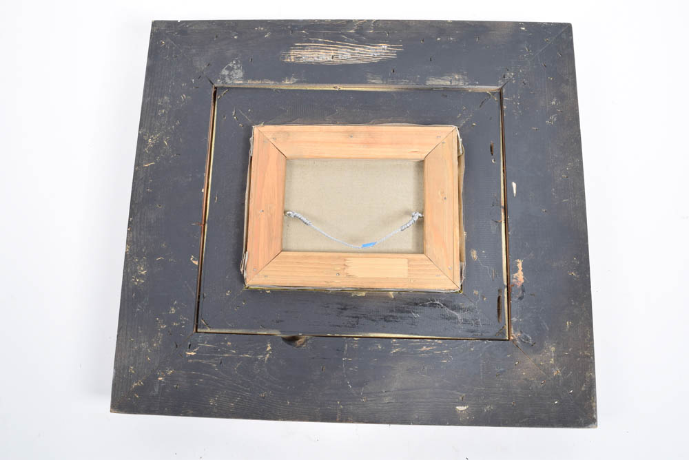 Original Signed Oil Painting Reproduction After "Bundel"