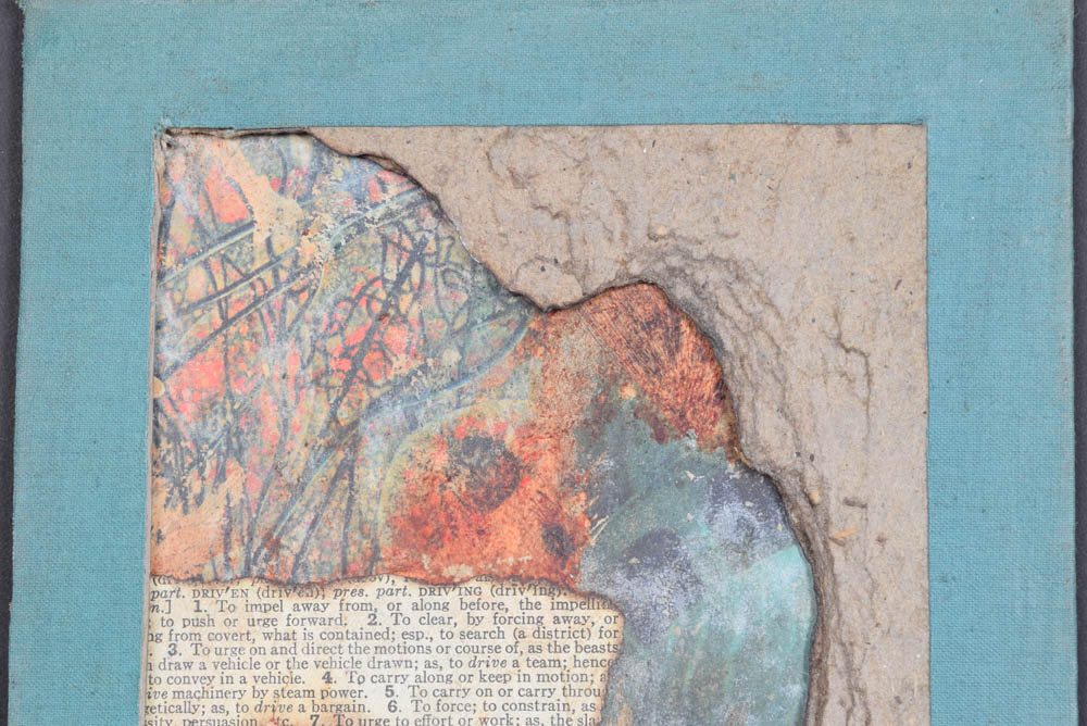 Set of Four Original Collages by John Riordan