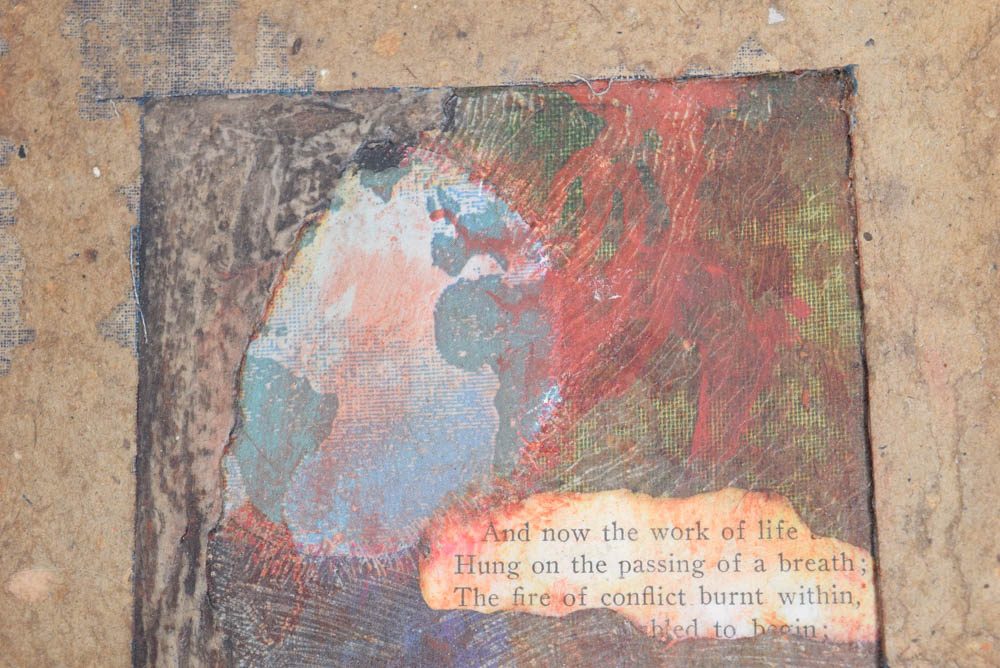 Set of Four Original Collages by John Riordan