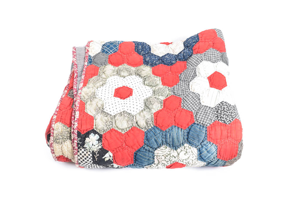 Vintage Hand Made Quilt