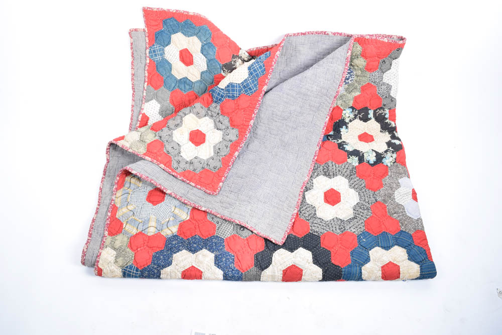 Vintage Hand Made Quilt