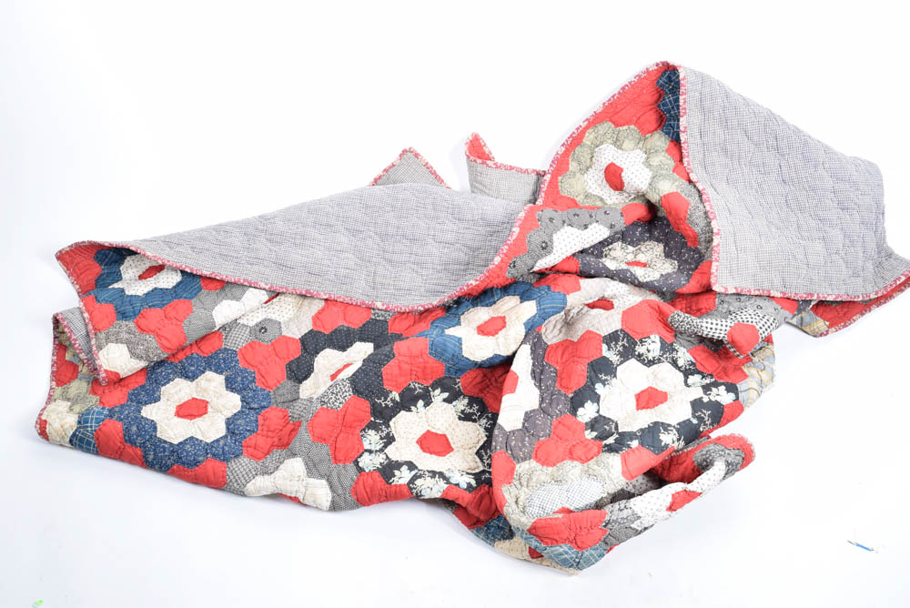 Vintage Hand Made Quilt