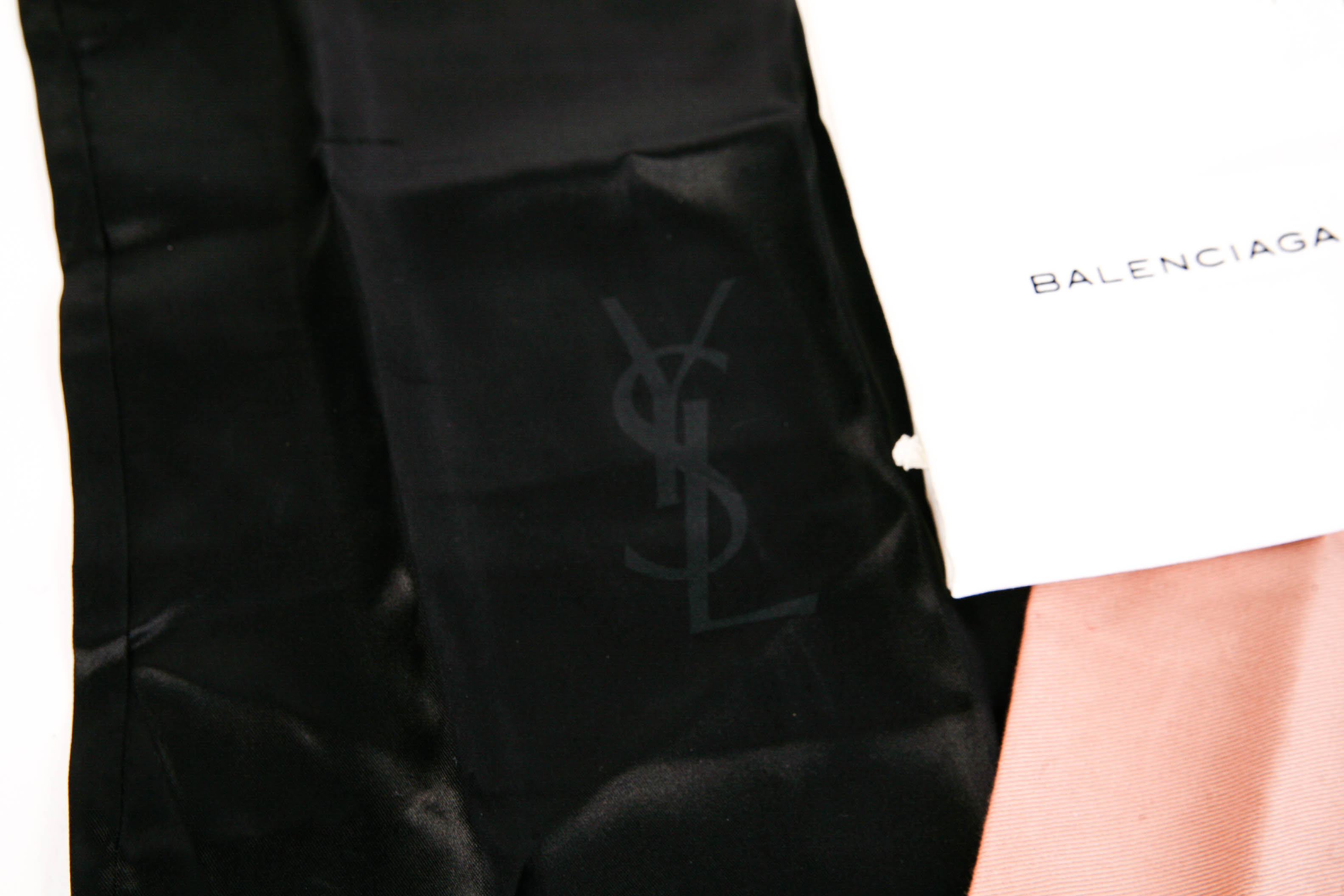 Collection of Five Dust Bags Including Prada,YSL,Miu Miu and More