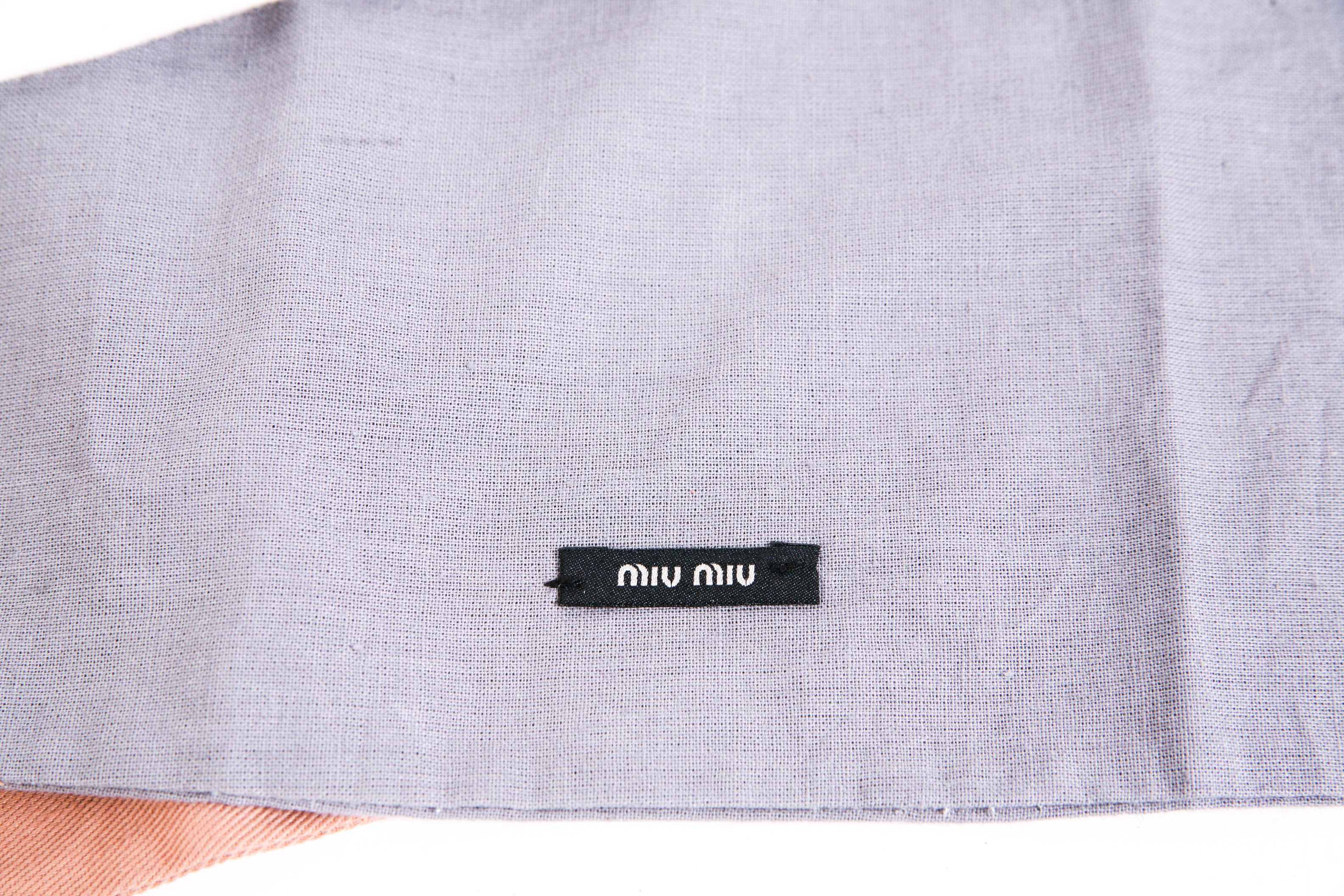 Collection of Five Dust Bags Including Prada,YSL,Miu Miu and More