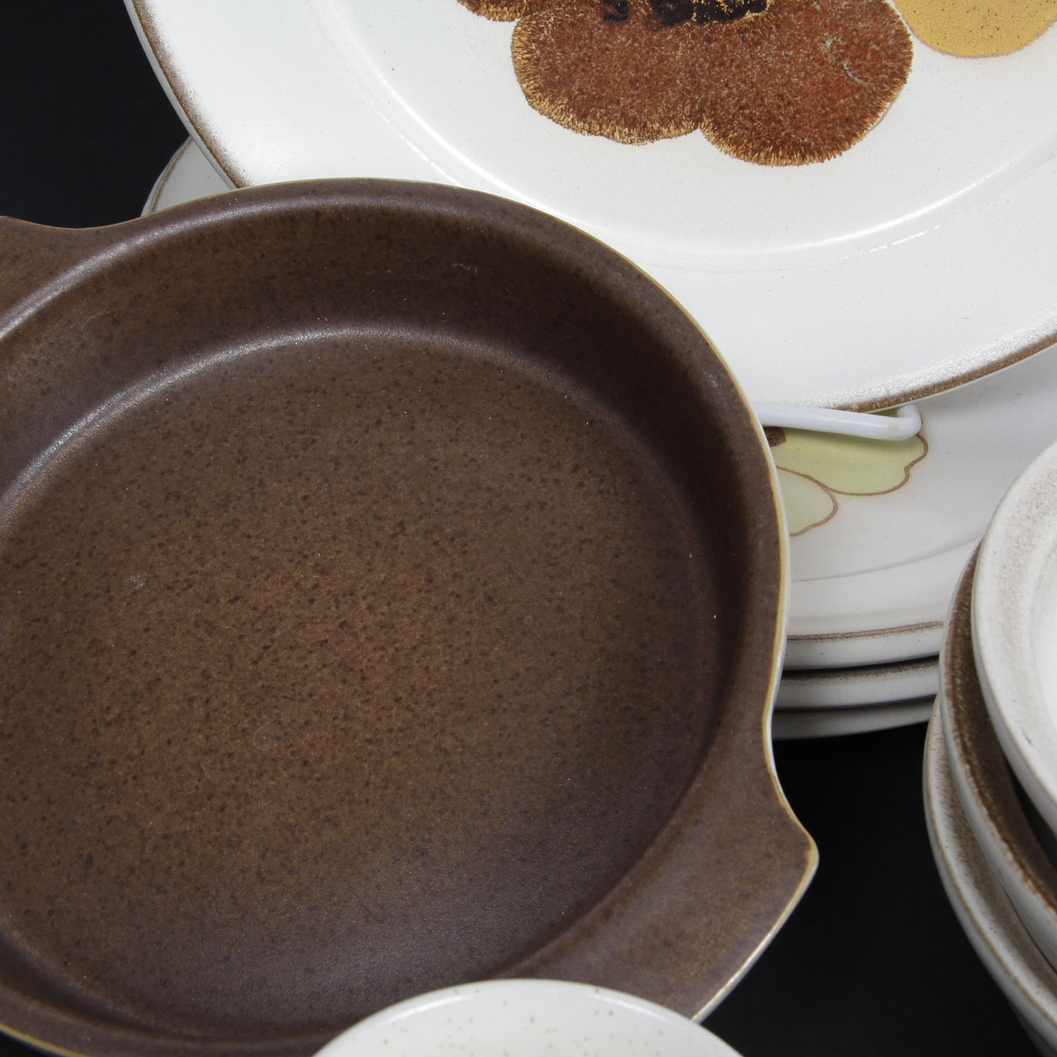 20 Piece Vintage Denby Dinnerware in Potpourri Honey Pattern