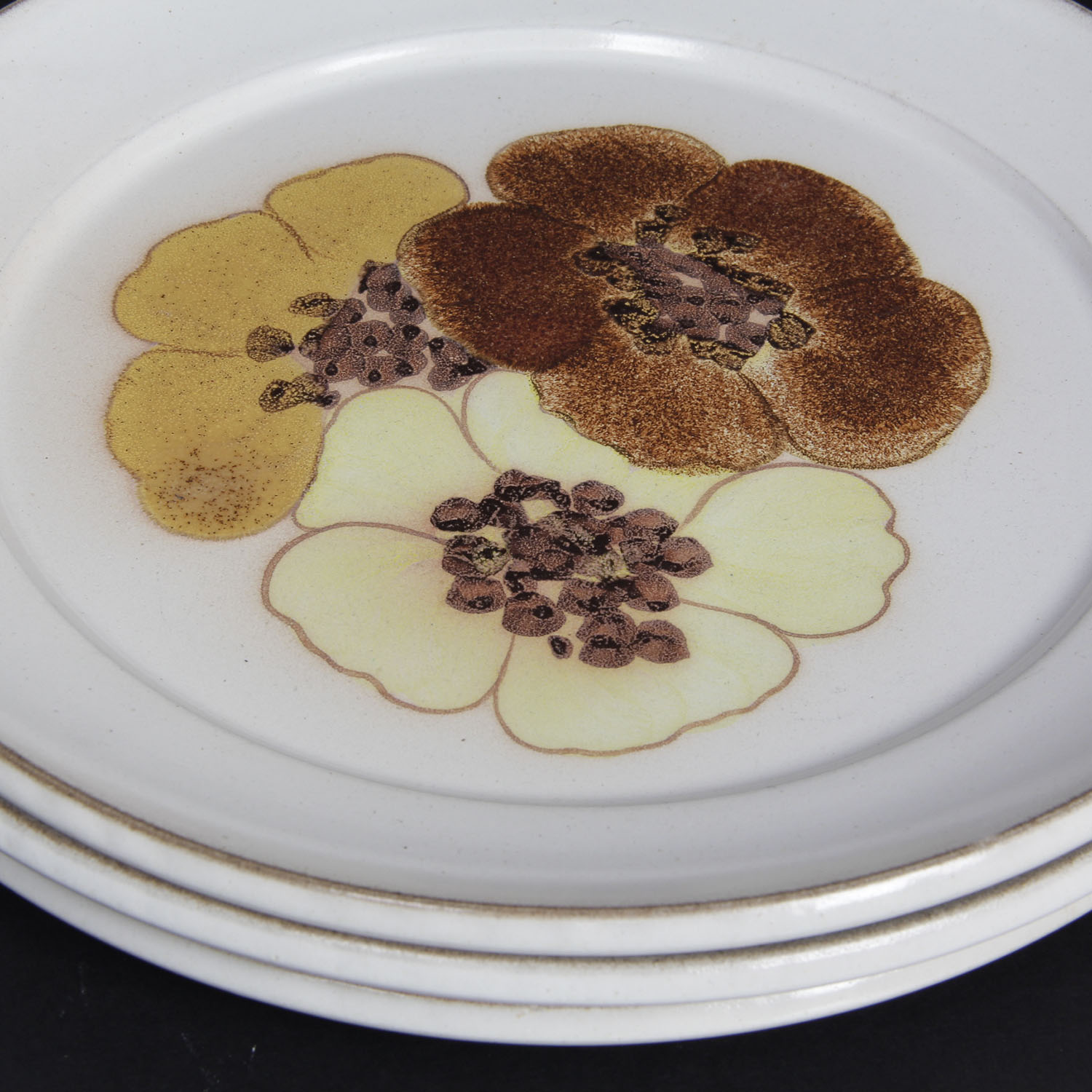 20 Piece Vintage Denby Dinnerware in Potpourri Honey Pattern