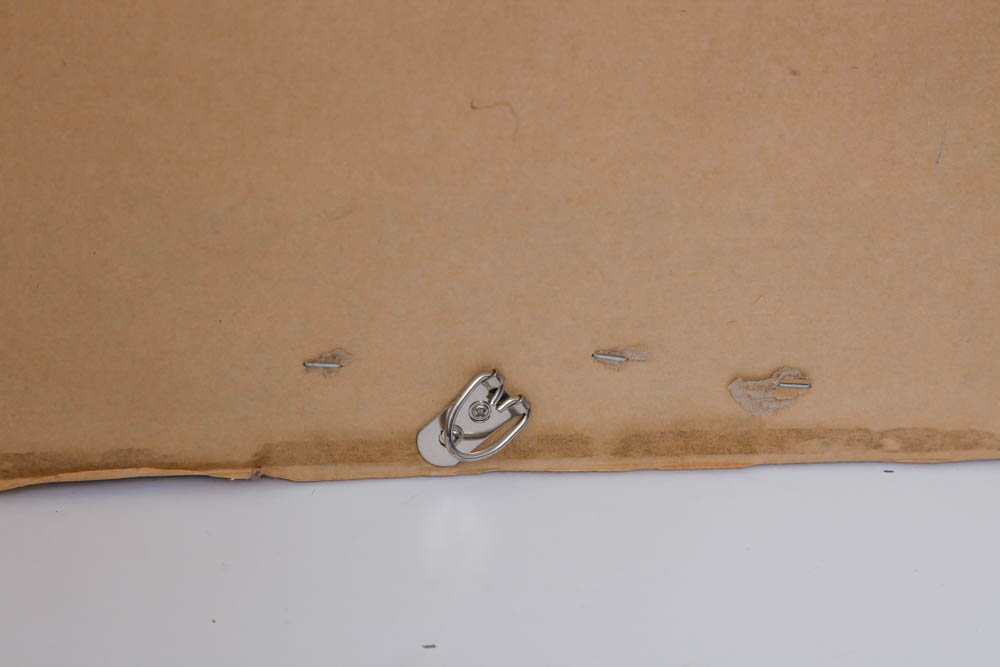 Silver Tone Leaf Motif Wall Mirror