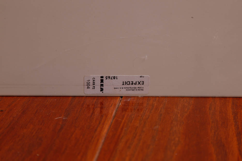 White Storage Cubby With Basket Drawers