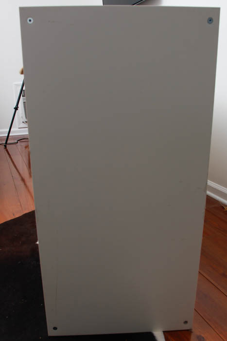 White Storage Cubby With Basket Drawers