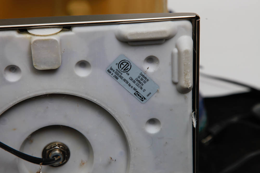 Square Pillar Paper Floor Lamp