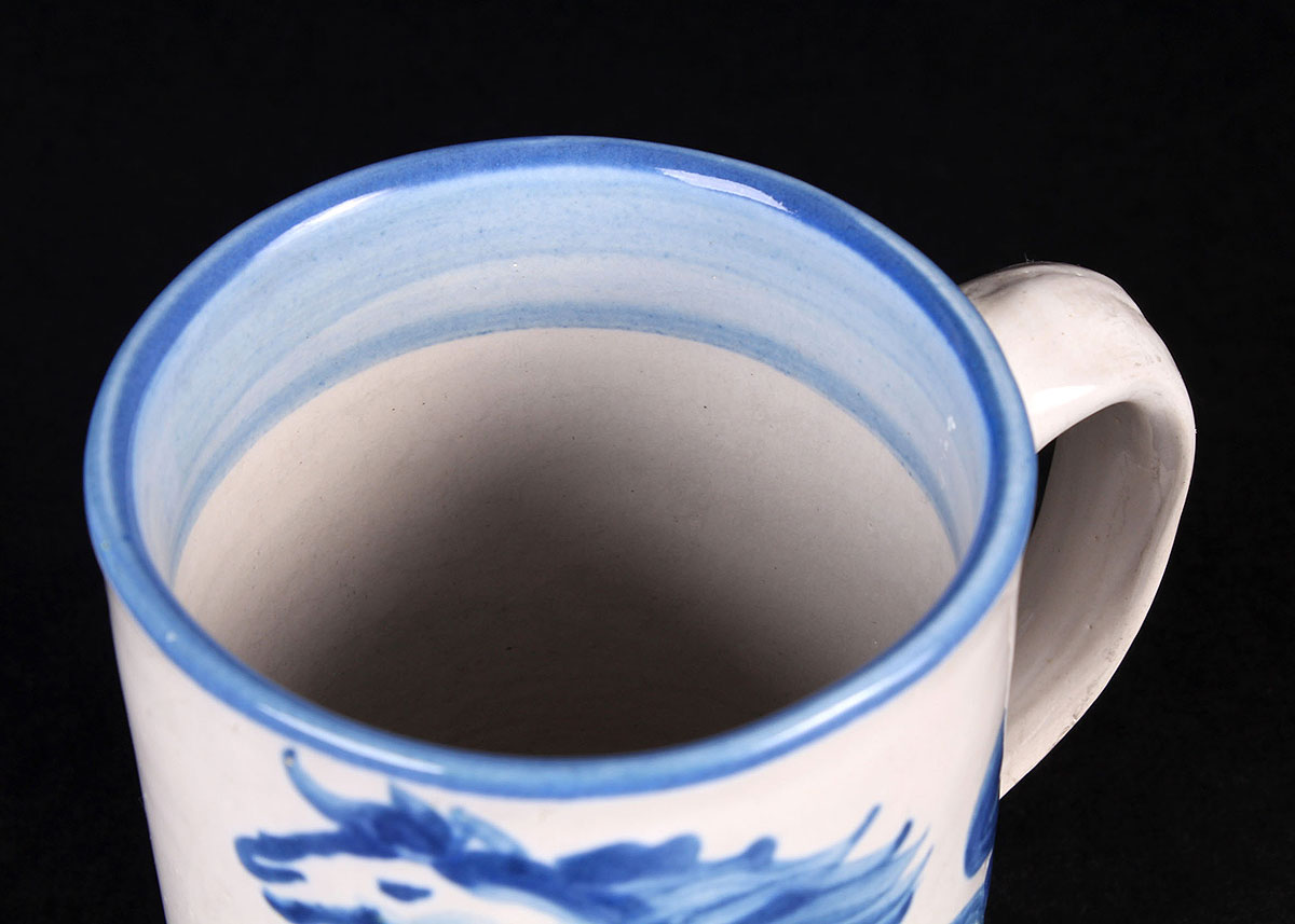 Pair of M.A. Hadley Pottery Mugs