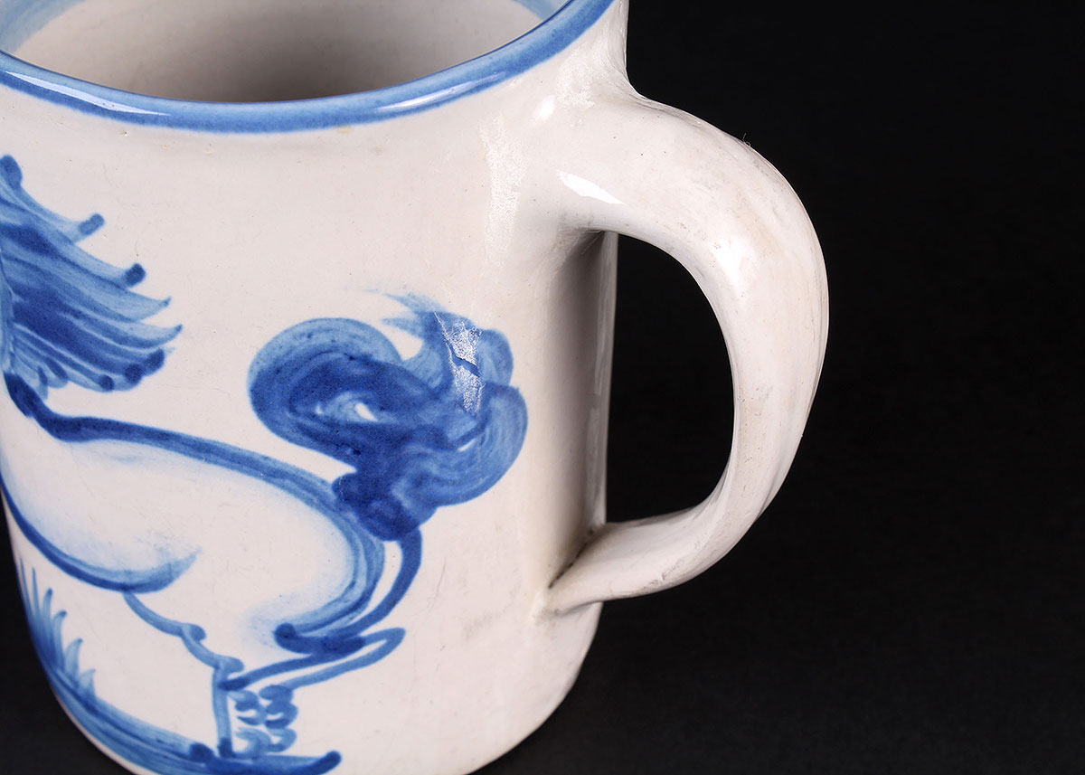 Pair of M.A. Hadley Pottery Mugs