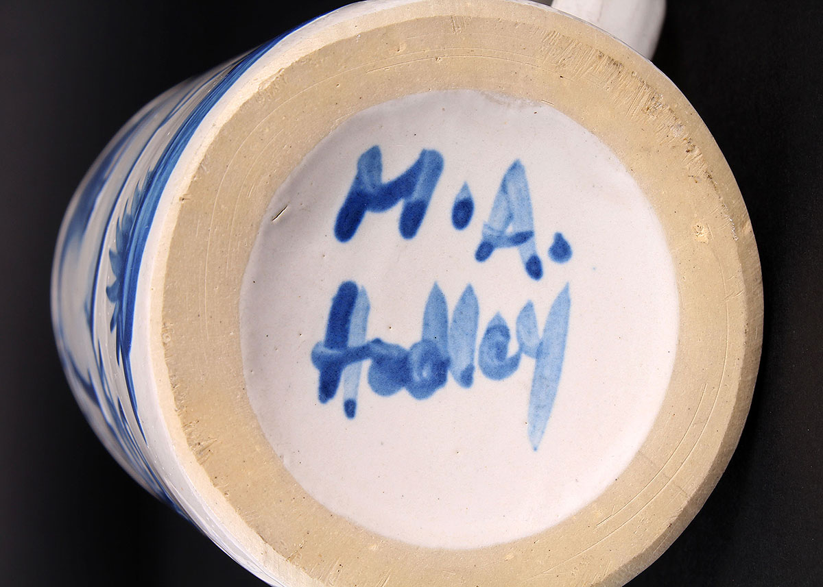 Pair of M.A. Hadley Pottery Mugs