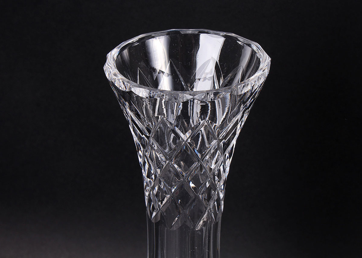 Crystal Candlesticks and Vases