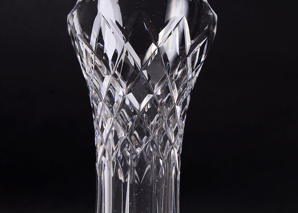 Crystal Candlesticks and Vases