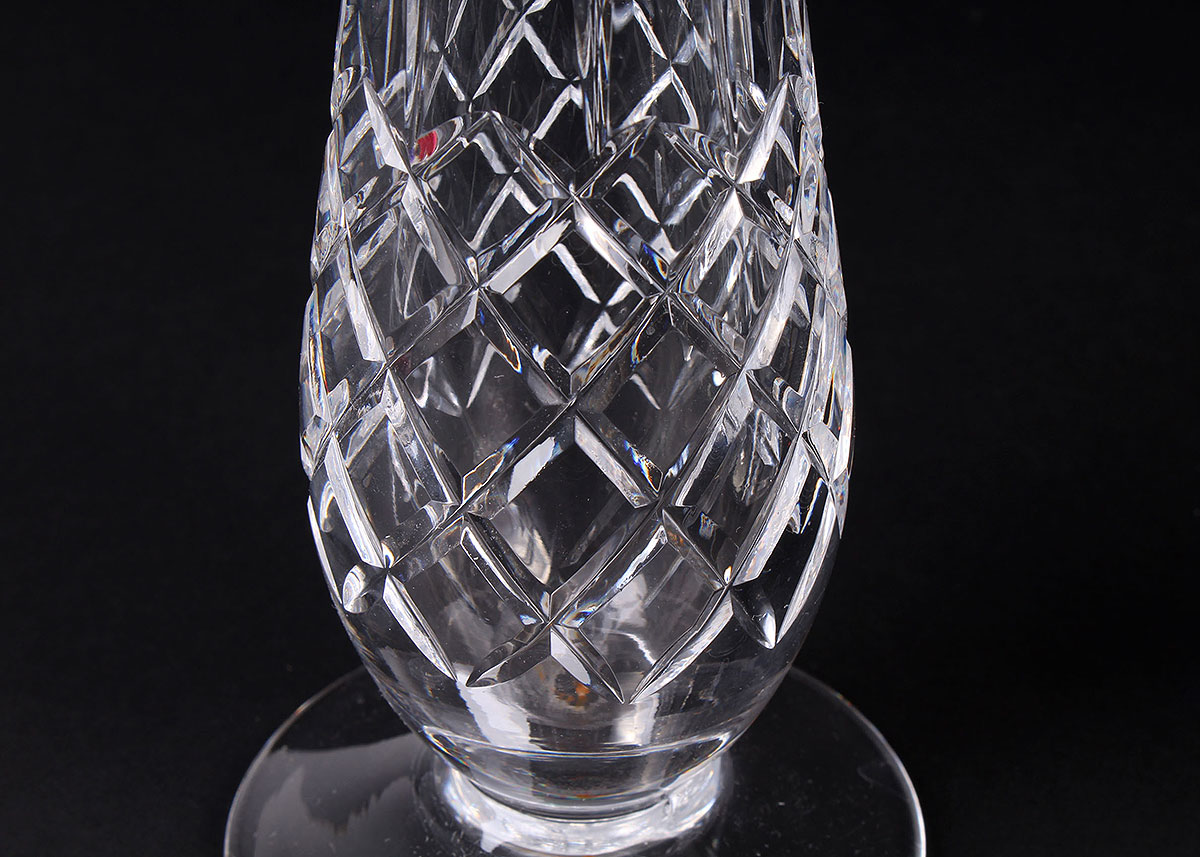 Crystal Candlesticks and Vases