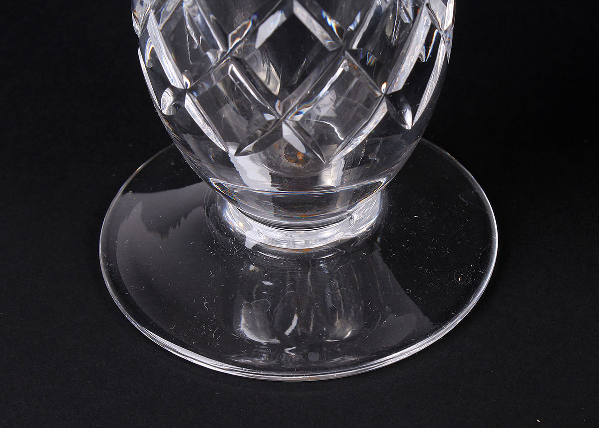 Crystal Candlesticks and Vases