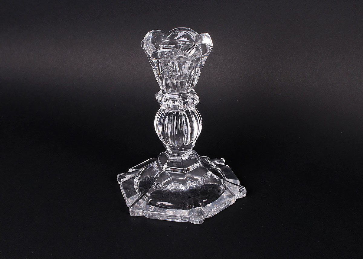 Crystal Candlesticks and Vases