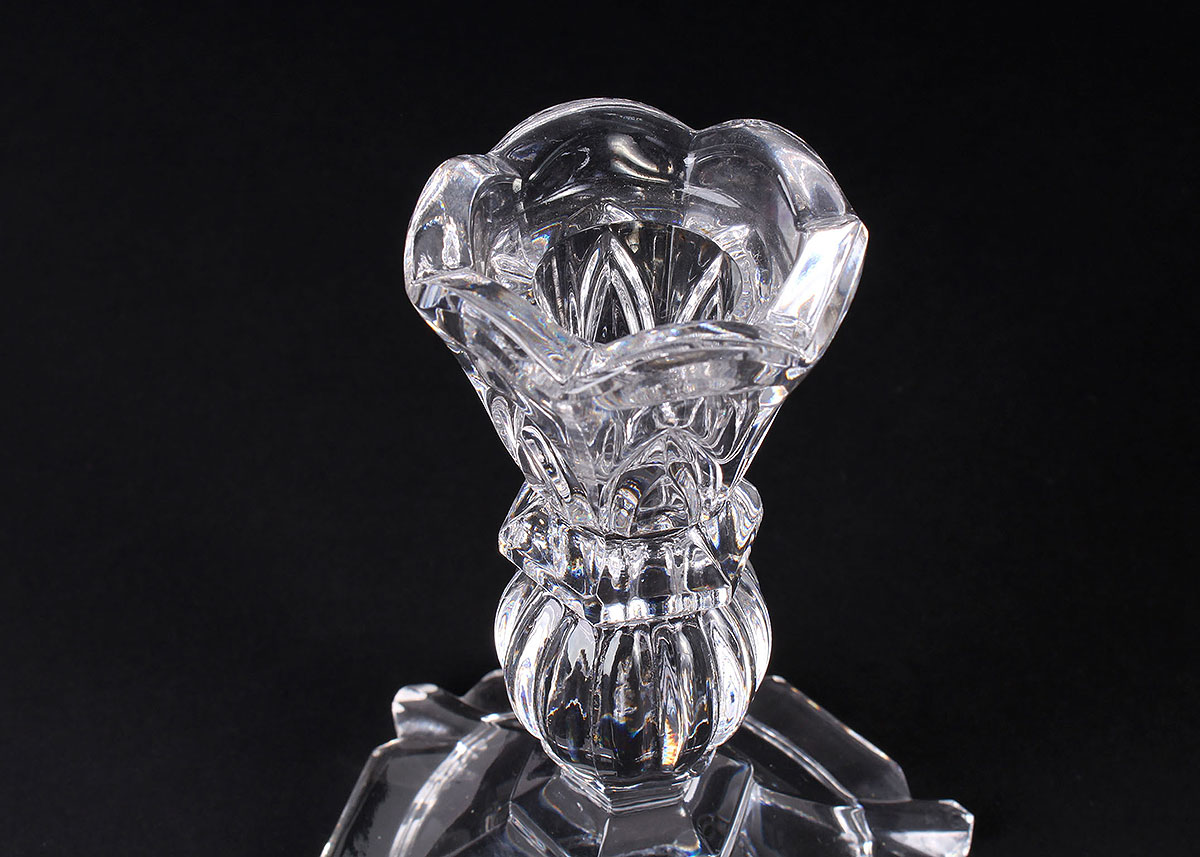 Crystal Candlesticks and Vases