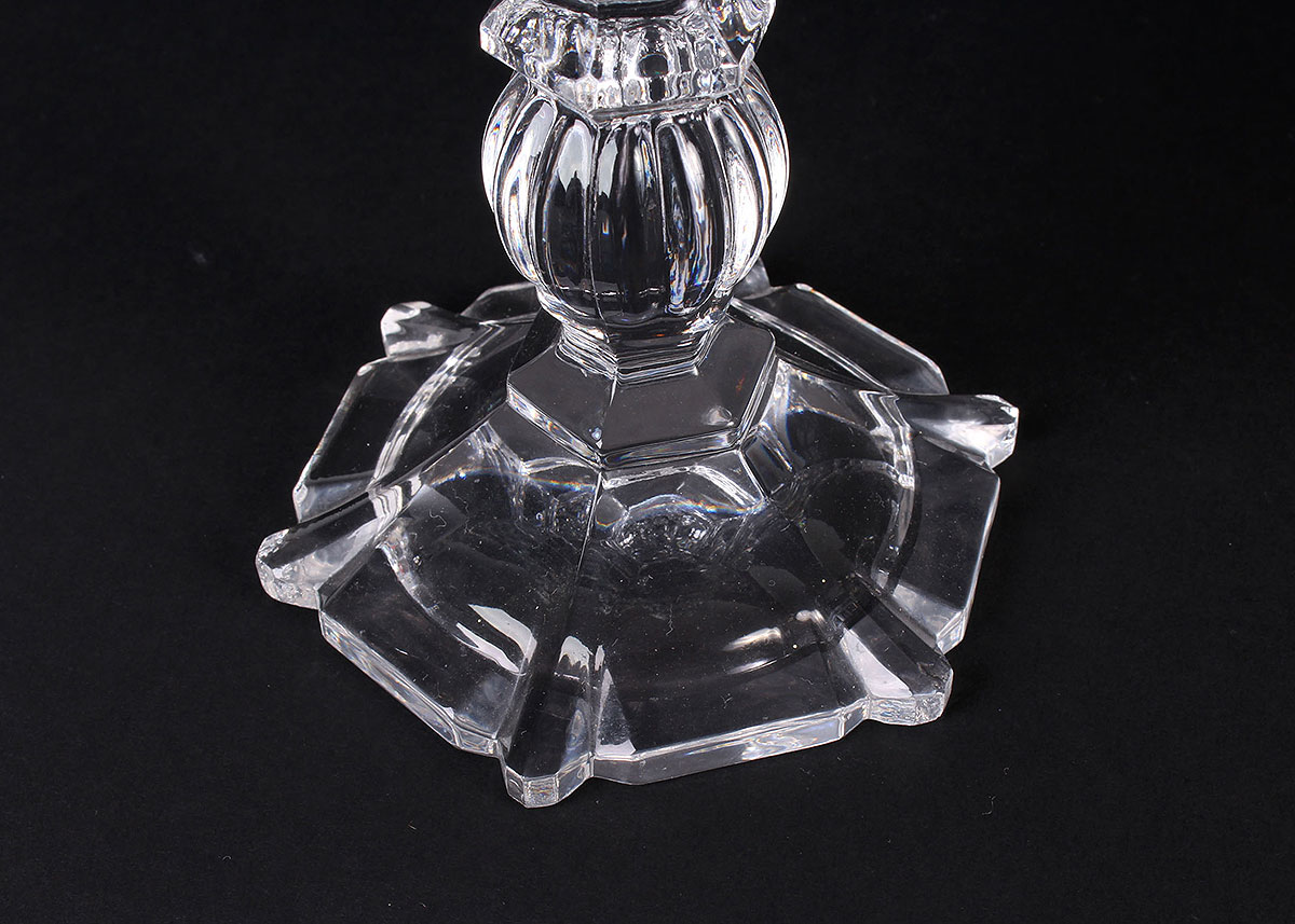 Crystal Candlesticks and Vases