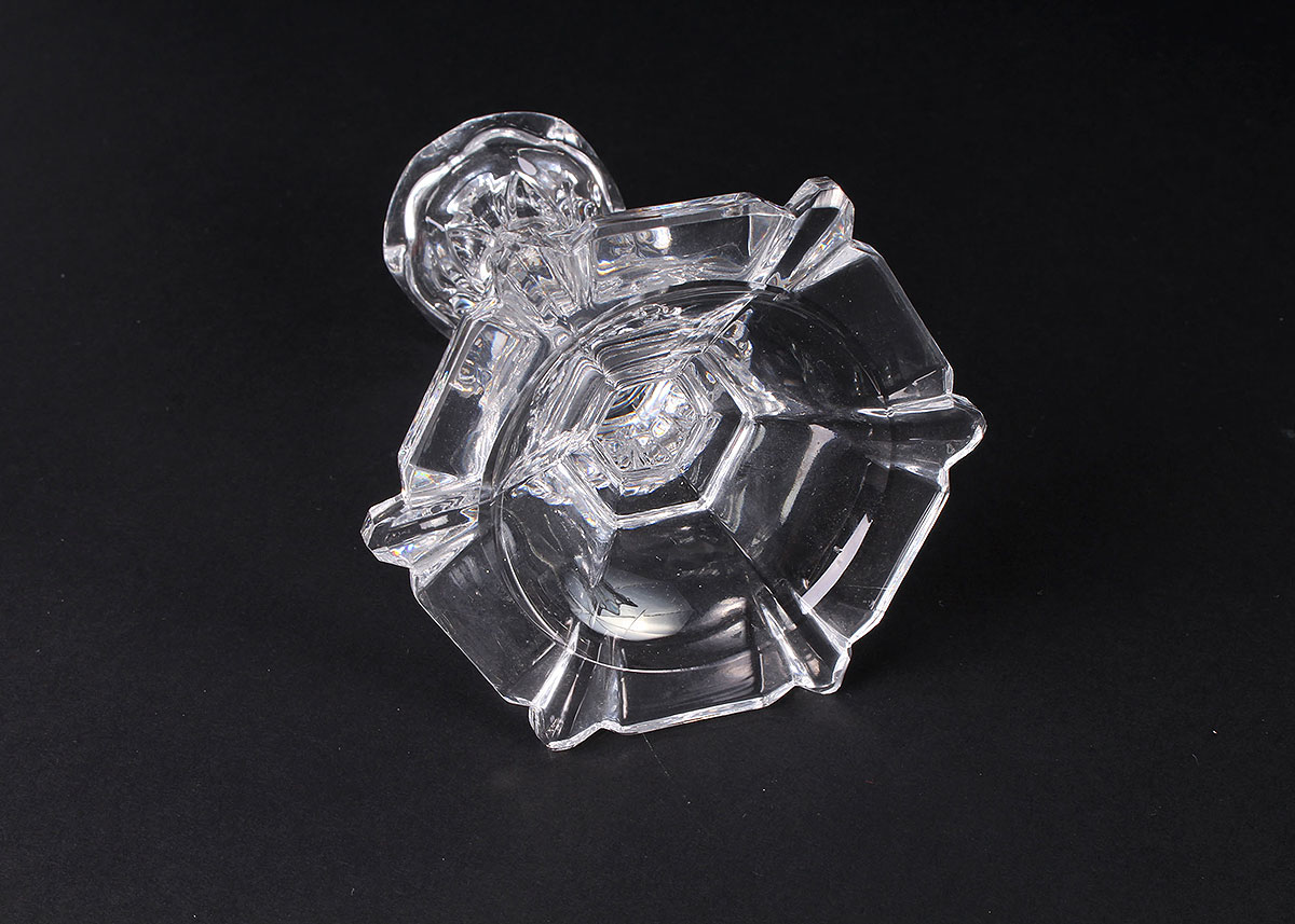 Crystal Candlesticks and Vases