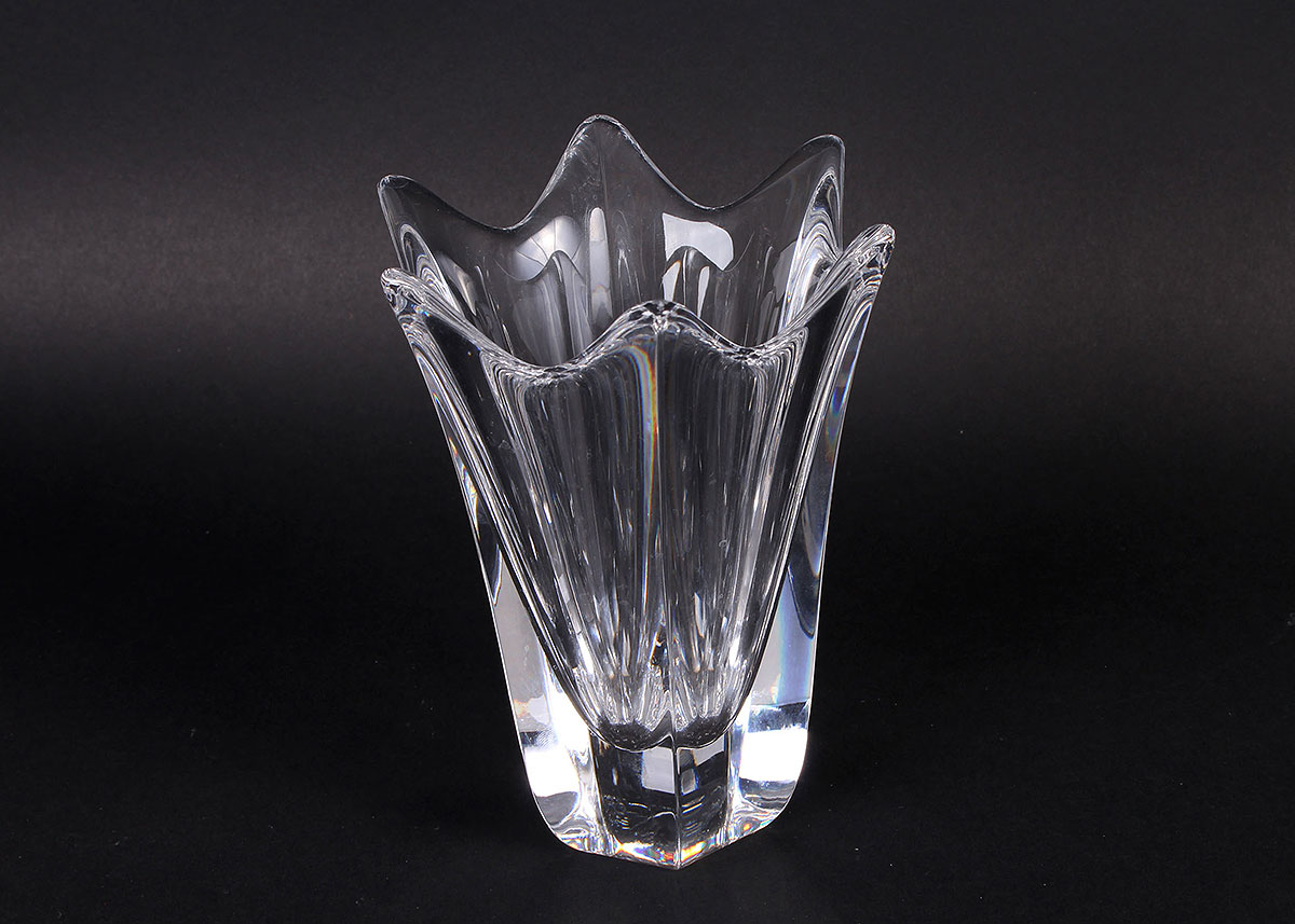 Crystal Candlesticks and Vases