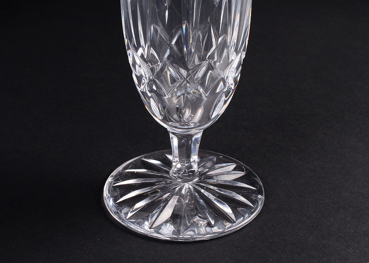 Crystal Dessert Wine Glasses and Decor
