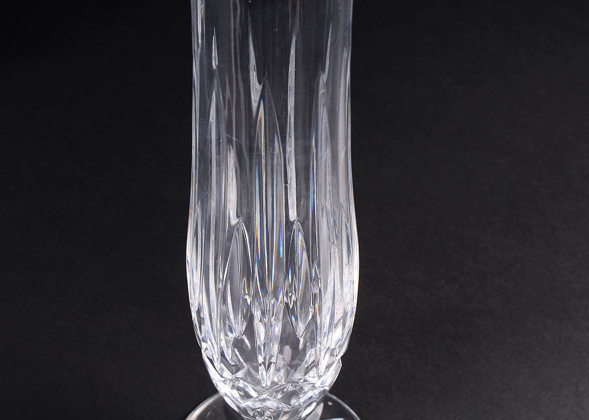 Crystal Dessert Wine Glasses and Decor