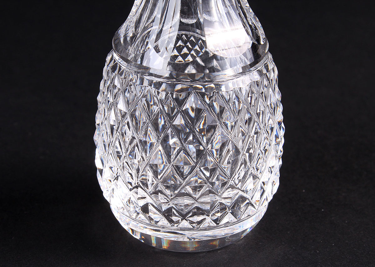 Crystal Dessert Wine Glasses and Decor