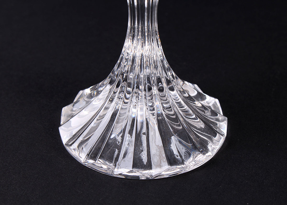 Crystal Dessert Wine Glasses and Decor