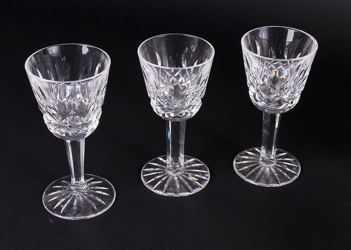 Waterford Crystal Decanter and Glasses