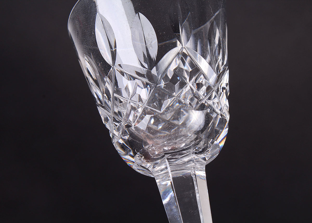 Waterford Crystal Decanter and Glasses