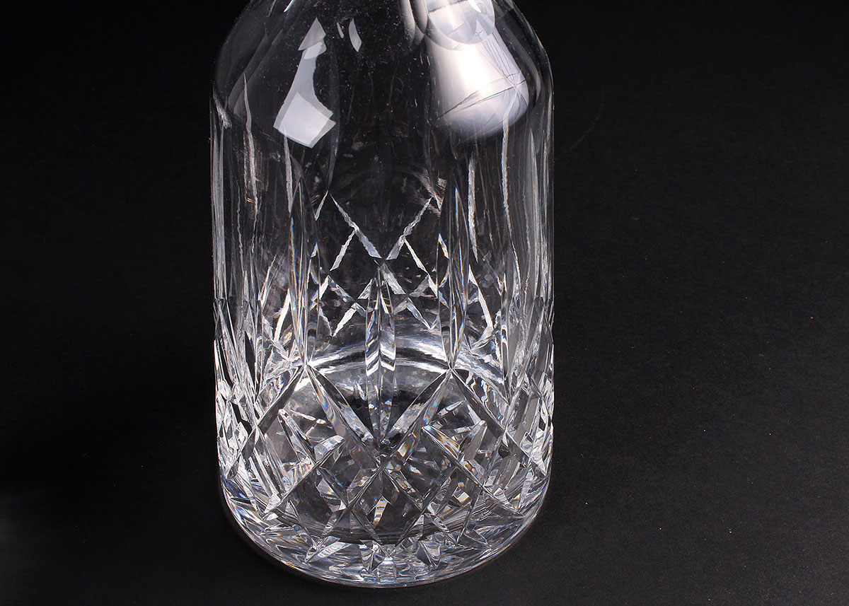 Waterford Crystal Decanter and Glasses