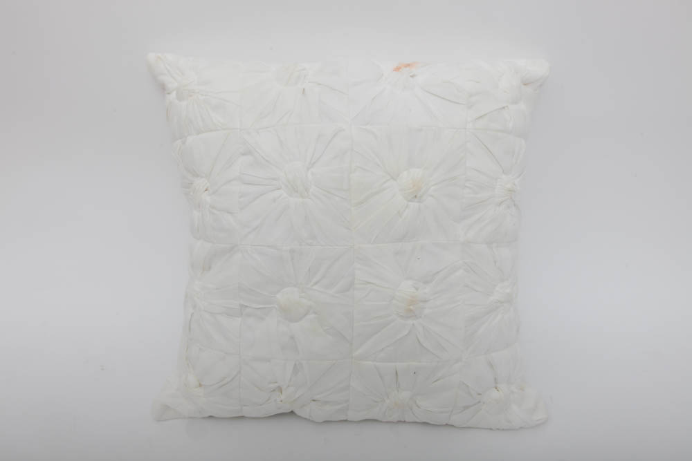 Grouping of Decorative Pillows and Throw